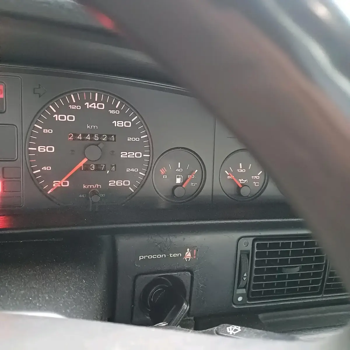 Gebraucht Audi 100 133 PS (97 kW) 1992 Silber Limousine