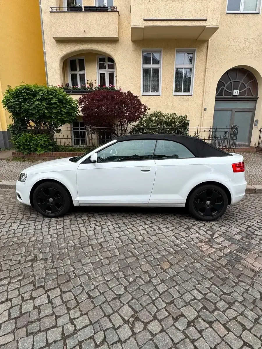 Gebraucht Audi A3 Cabriolet 102 PS (75 kW) 2009 Weiß Cabrio