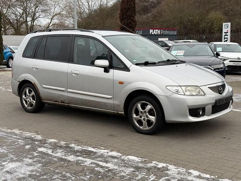 Gebraucht Mazda Premacy Active 101 PS (74 kW) 2003 Silber Van / Kleinbus