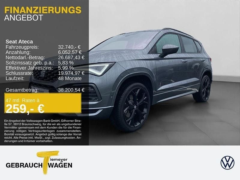 Gebraucht Seat Ateca FR 150 PS (110 kW) 2024 Grau SUV