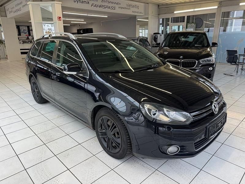 Schwarz Gebraucht 2010 VW Golf VI Highline Kleinwagen | 2.990 € (Superpreis) - Bild 1/4