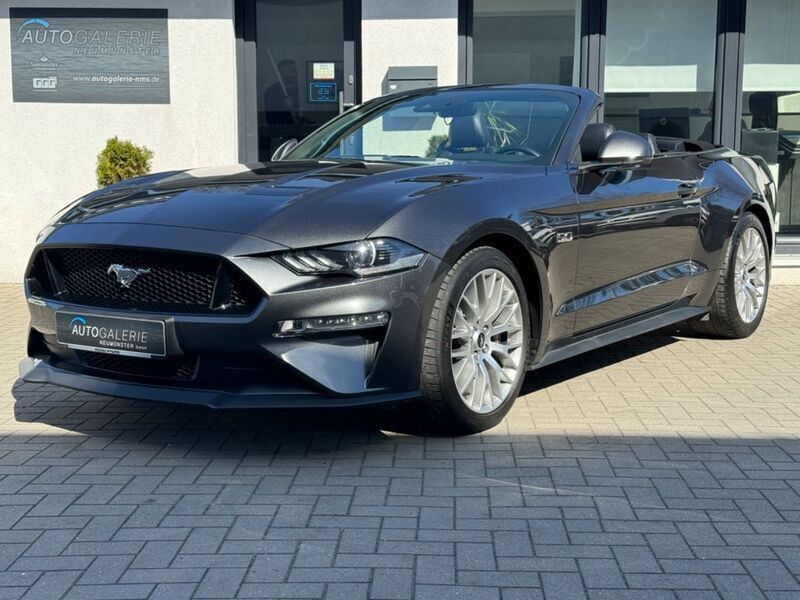 Magneticgrau (metallic) Gebraucht 2019 Ford Mustang GT Convertible Cabrio | 43.980 € (Fairer Preis) - Bild 1/4