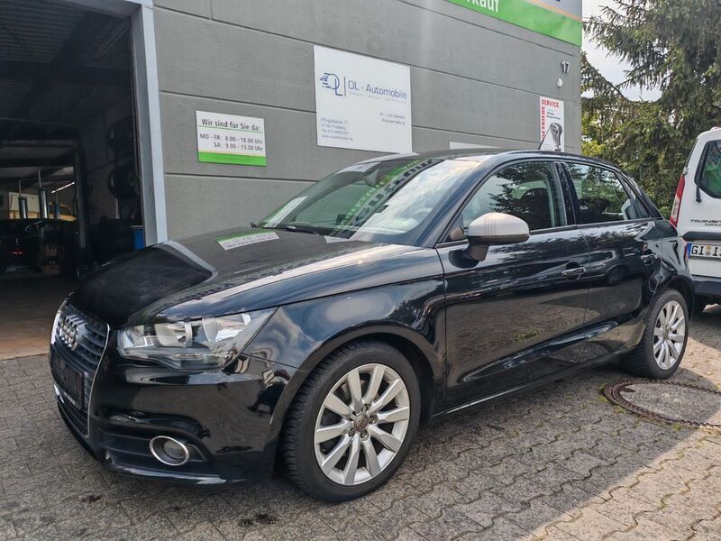Schwarz Gebraucht 2013 Audi A1 Sportback Ambition Kleinwagen | 10.749 € (Fairer Preis) - Bild 1/4