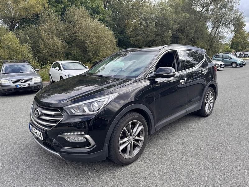 Schwarz Gebraucht 2016 Hyundai Santa Fe Premium SUV | 14.299 € (Guter Preis) - Bild 1/4