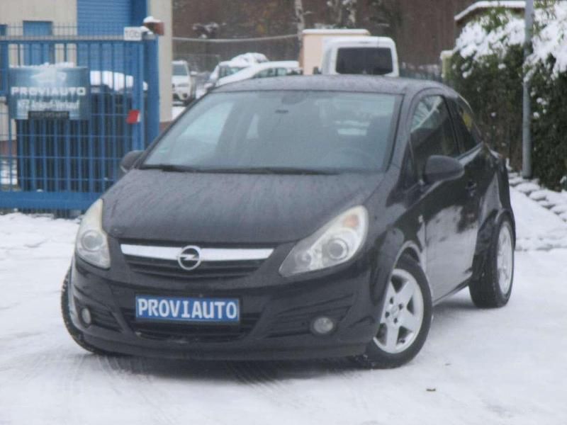 Saphirschwarz mi2 Gebraucht 2009 Opel Corsa Innovation Kleinwagen | 850 € (Superpreis) - Bild 1/4