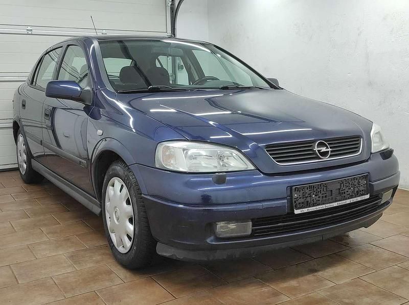 Gebraucht Opel Astra 116 PS (85 kW) 2000 Blau Kleinwagen