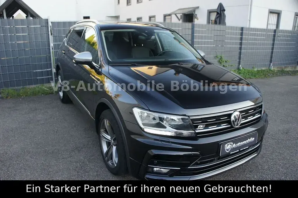 Gebraucht VW Tiguan Allspace R-line 190 PS (139 kW) 2018 Schwarz SUV