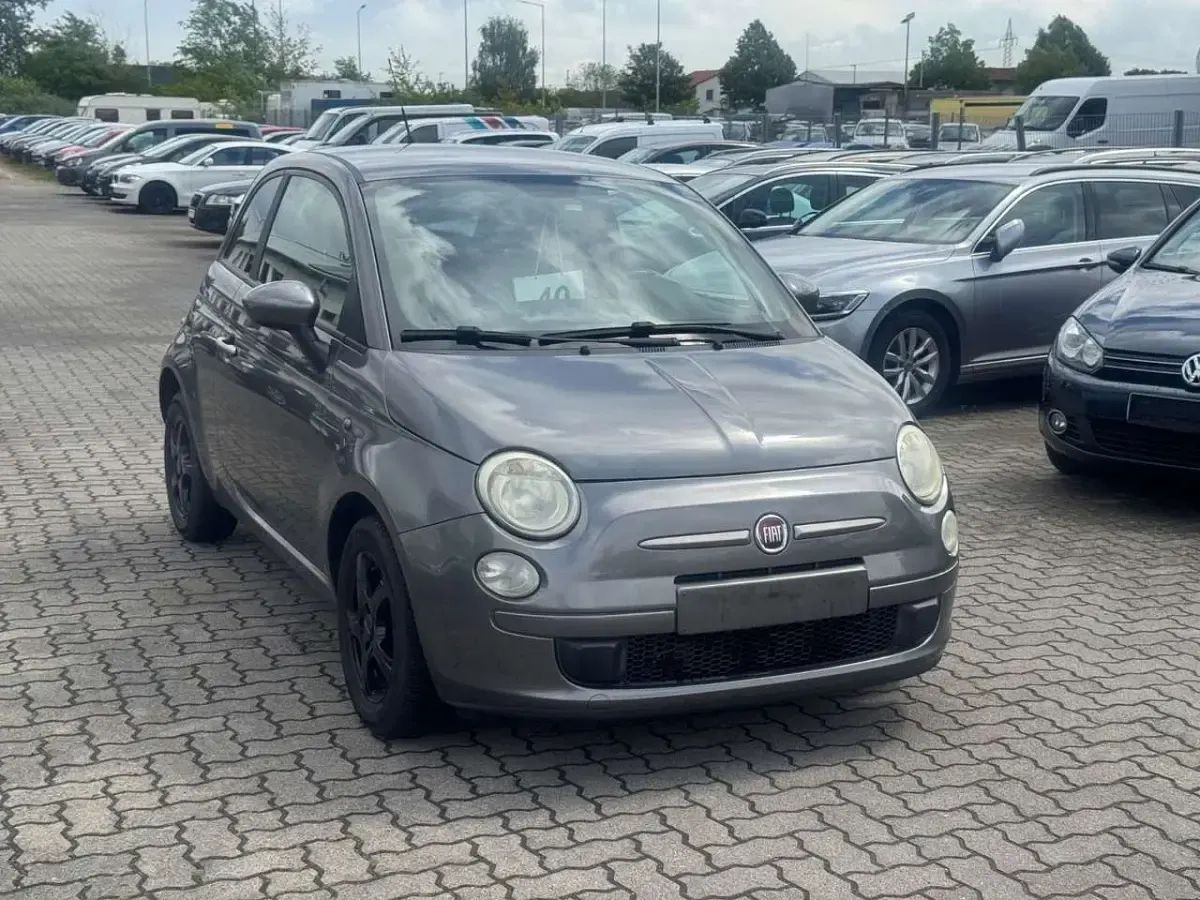 Gebraucht Fiat 500 86 PS (63 kW) 2011 Grau Kleinwagen
