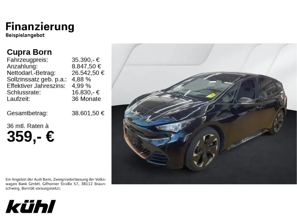 Second-hand Cupra Born 169 kW (231 CP) 2025 Hatchback