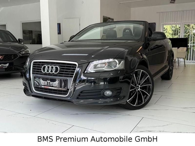 Phantomschwarz Gebraucht 2010 Audi A3 Cabriolet Ambiente Cabrio | 11.475 € (Etwas zu teuer) - Bild 1/4
