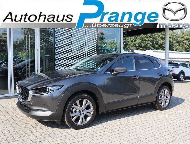 Machine gray Neu 2025 Mazda CX-30 Exclusive-Line SUV | 33.985 € - Bild 1/4