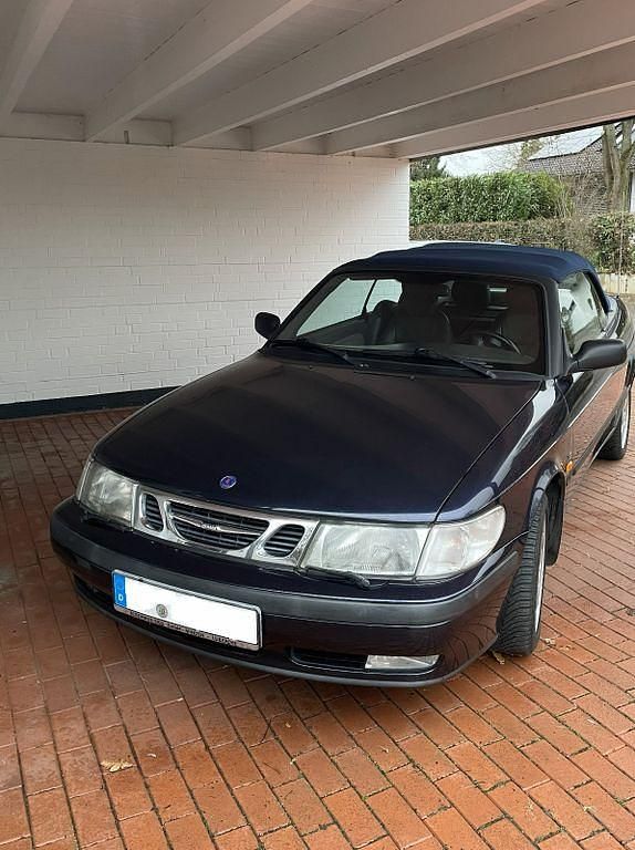 Gebraucht Saab 9-3 Cabriolet 154 PS (113 kW) 1998 Blau Cabrio