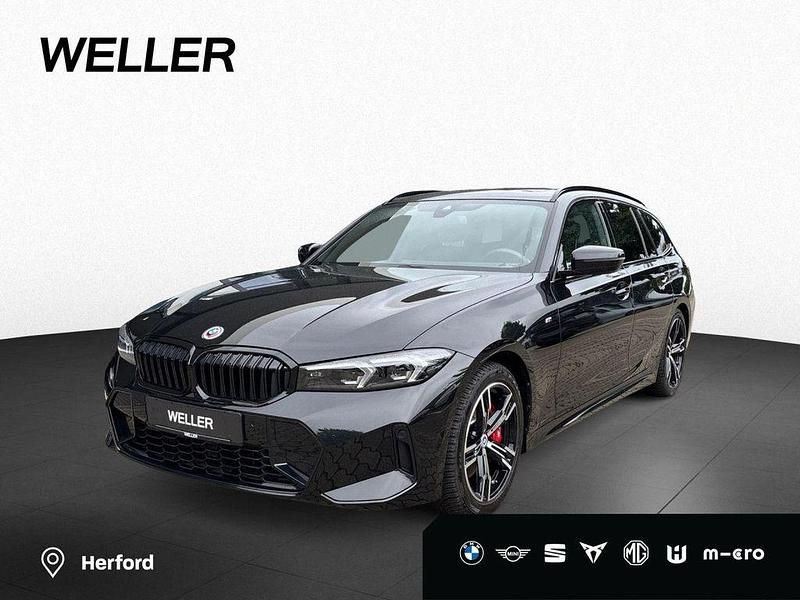 Black sapphire (schwarz) Gebraucht 2023 BMW 320 M Sport Kombi | 41.690 € (Etwas zu teuer) - Bild 1/4