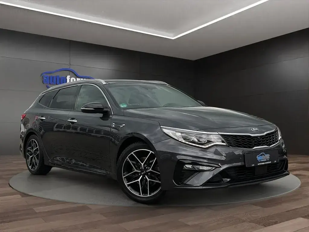 Gebraucht Kia Optima GT-Line 136 PS (100 kW) 2019 Grau Kombi
