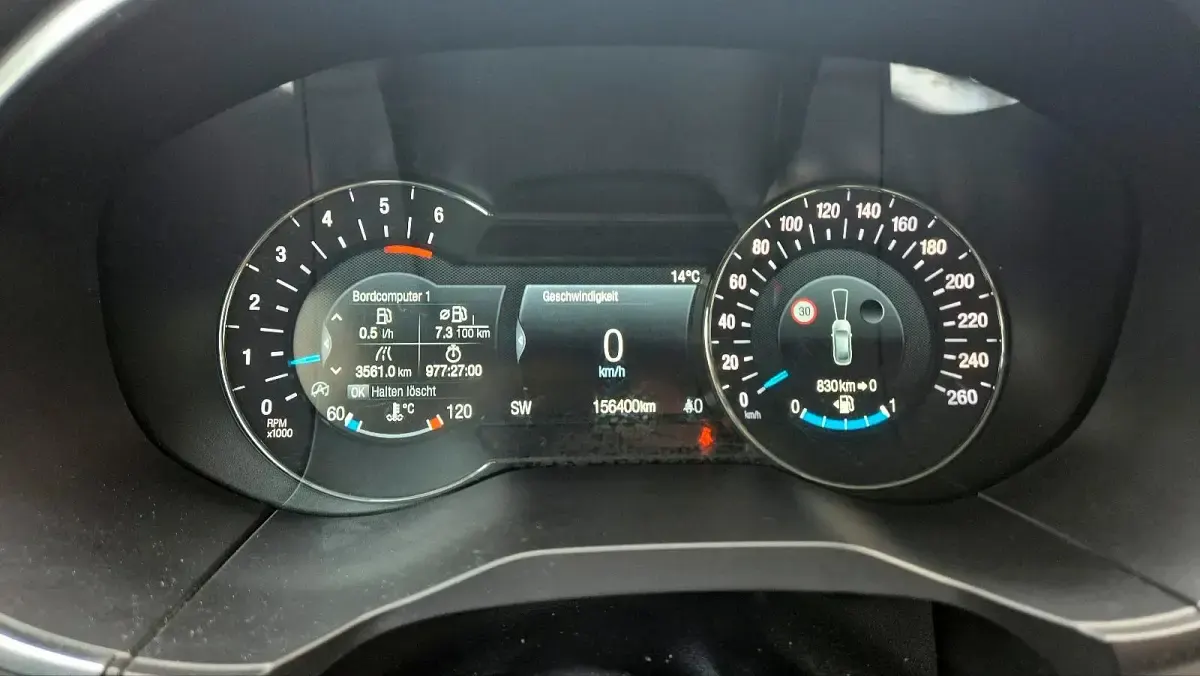 Gebraucht Ford Galaxy 150 PS (110 kW) 2018 Grün Van / Kleinbus
