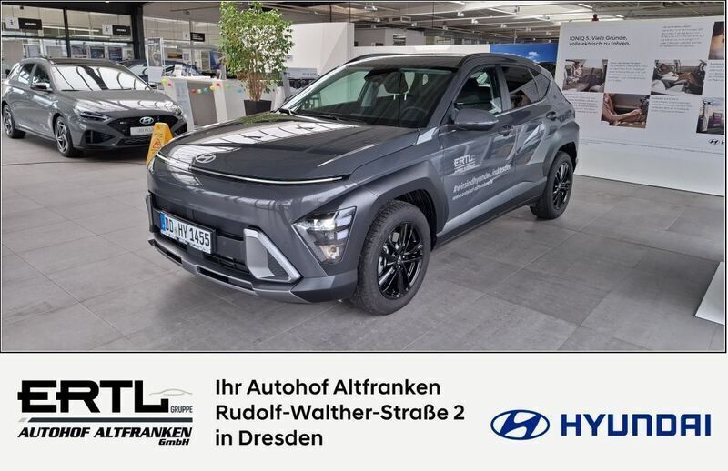 Grau Gebraucht 2024 Hyundai Kona Trend SUV | 26.780 € - Bild 1/4