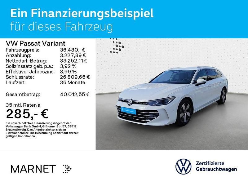Gebraucht VW Passat Elegance 150 PS (110 kW) 2025 Pure white Kombi