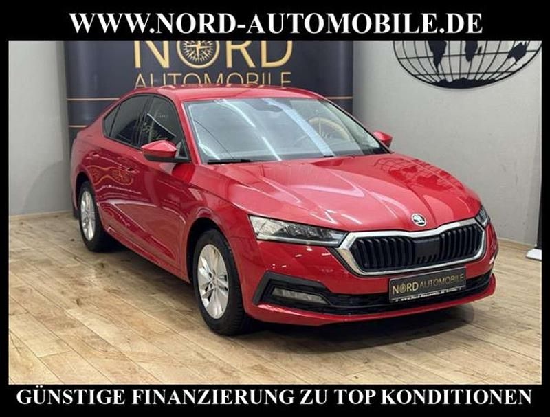 Gebraucht Skoda Octavia G-TEC Ambition 131 PS (96 kW) 2021 Rot Limousine