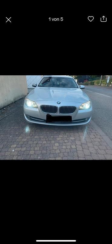 Silber Gebraucht 2010 BMW 525 Limousine | 8.000 € (Superpreis) - Bild 1/3