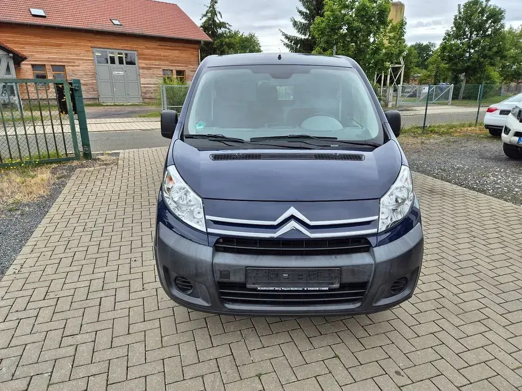 Gebraucht Citroën Jumpy 90 PS (66 kW) 2008 Blau Van / Kleinbus