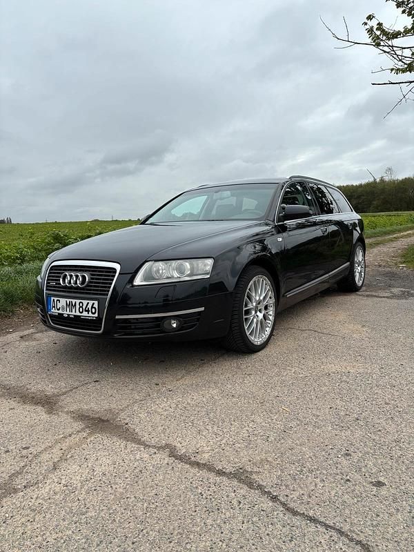 Schwarz Gebraucht 2008 Audi A6 Kombi | 4.000 € (Guter Preis) - Bild 1/4