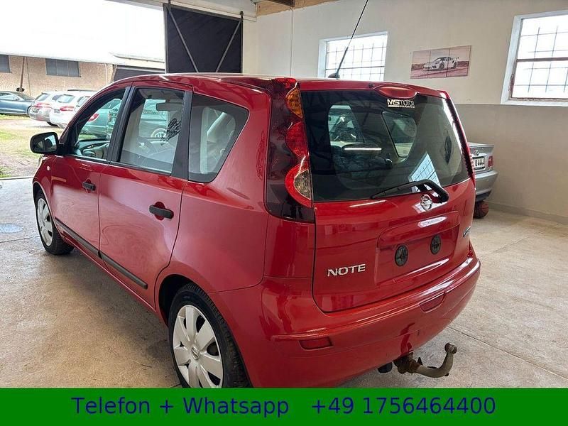 Gebraucht Nissan Note Visia 90 PS (66 kW) 2013 Rot Kleinwagen