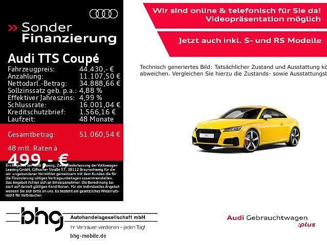 Gelb Gebraucht 2021 Audi TTS Ambiente Coupé | 44.430 € (Fairer Preis) - Bild 1/4
