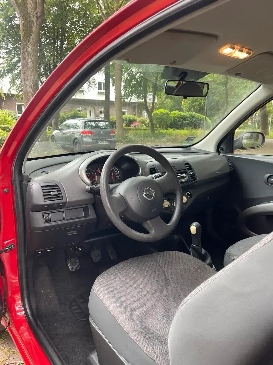 Gebraucht Nissan Micra Visia 65 PS (47 kW) 2007 Rot Kleinwagen