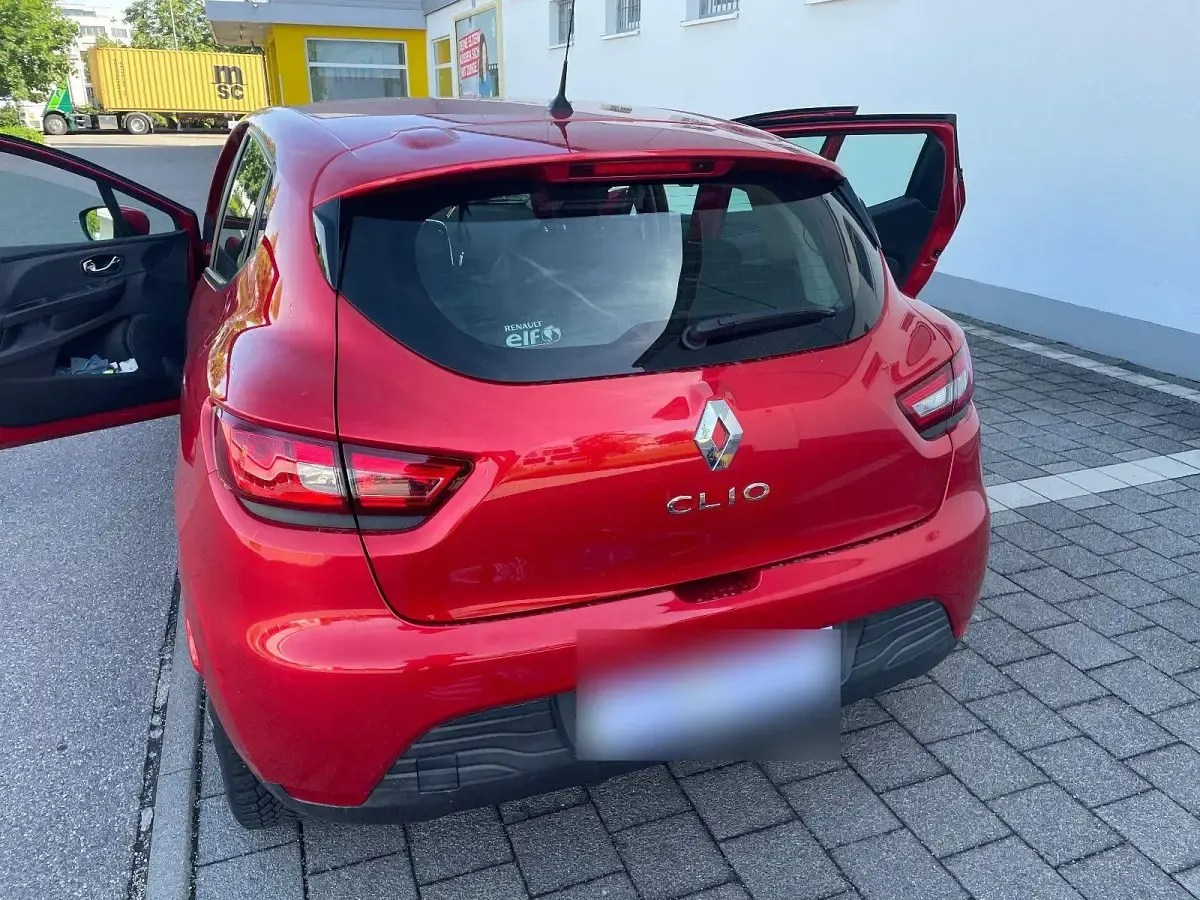 Gebraucht Renault Clio Dynamique 73 PS (53 kW) 2015 Rot Kleinwagen
