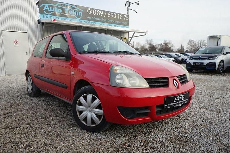 Gebraucht Renault Clio II 58 PS (42 kW) 2008 Rot Kleinwagen