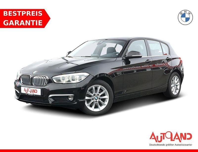 Schwarz Gebraucht 2019 BMW 118 Urban Line Kleinwagen | 19.990 € (Etwas zu teuer) - Bild 1/4