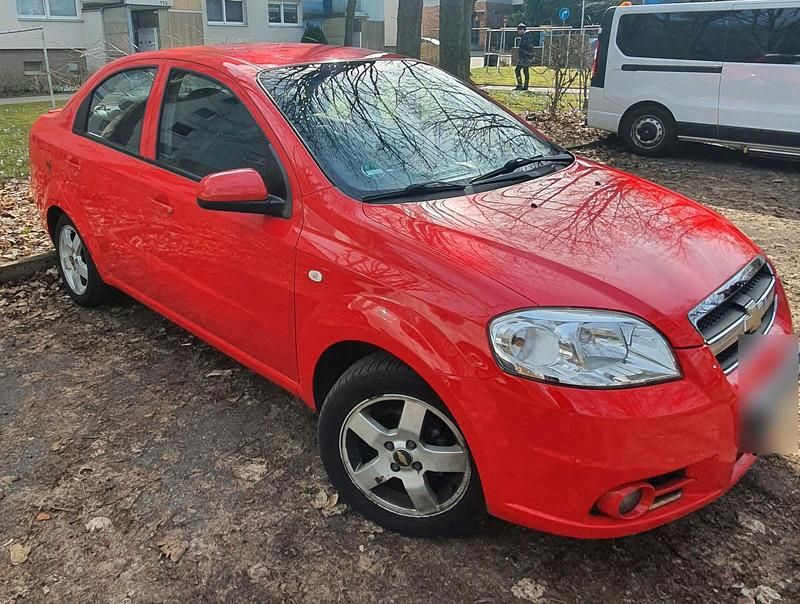 Usata Chevrolet Aveo 2006 Rosso Berlina