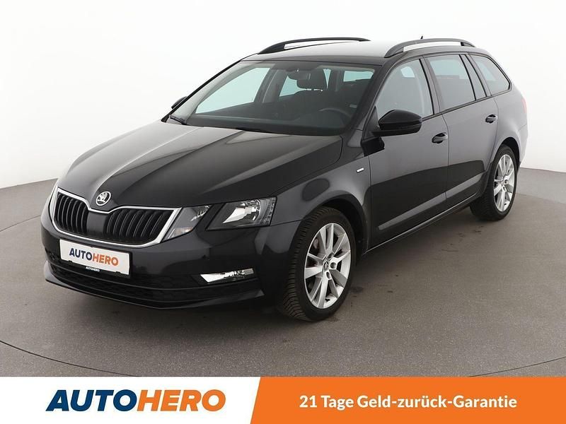 Schwarz Gebraucht 2018 Skoda Octavia Clever Kombi | 15.640 € (Fairer Preis) - Bild 1/3