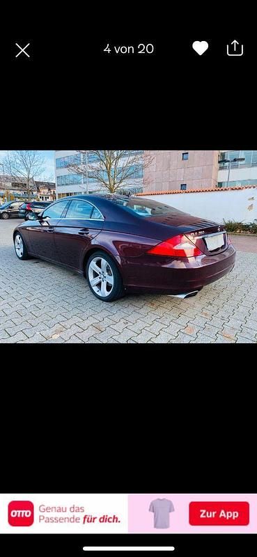Rot Gebraucht 2009 Mercedes CLS350 Coupé | 10.000 € (Etwas zu teuer) - Bild 1/4