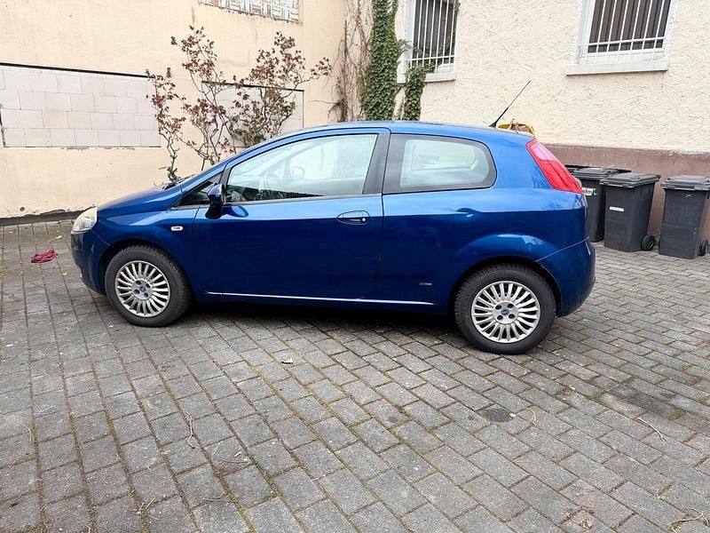 Gebraucht Fiat Punto 2007 Blau Kleinwagen