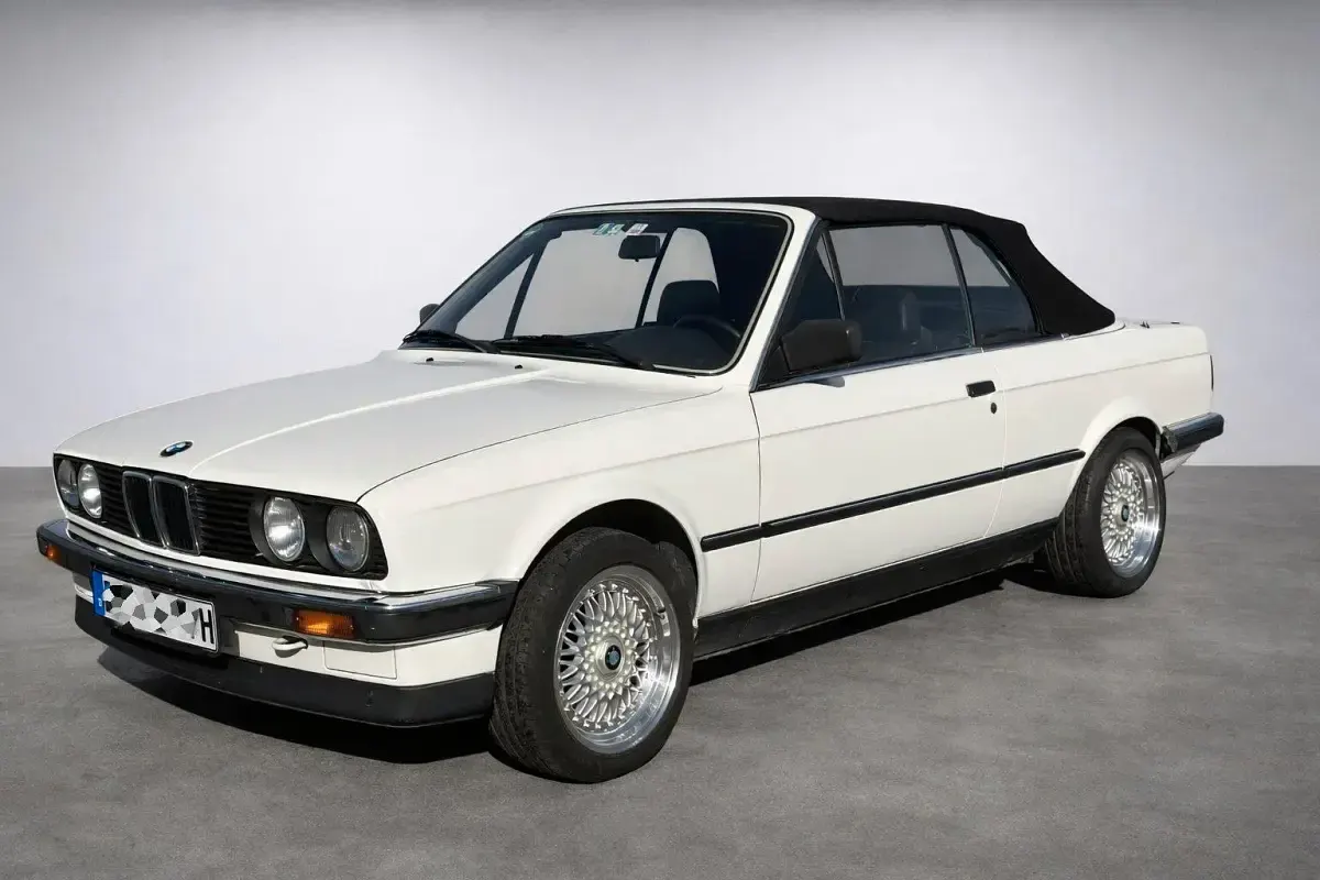 Gebraucht BMW 320 Cabriolet 129 PS (94 kW) 1988 Weiß Cabrio