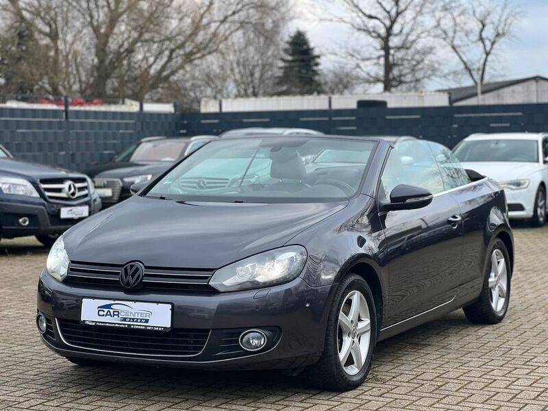 Grau Gebraucht 2015 VW Golf Cabriolet LOUNGE Cabrio | 9.999 € (Fairer Preis) - Bild 1/4