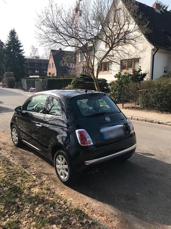 Gebraucht Fiat 500 69 PS (50 kW) 2013 Schwarz Kleinwagen