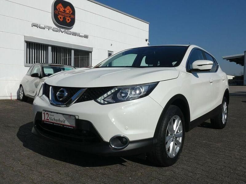 Weiß Gebraucht 2016 Nissan Qashqai Acenta SUV | 14.990 € (Fairer Preis) - Bild 1/4