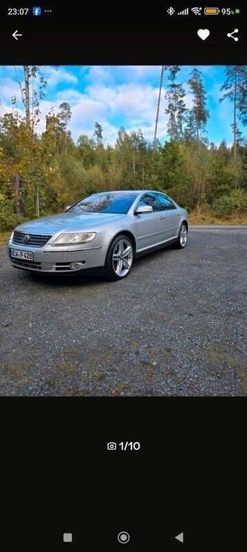 Silber Gebraucht 2004 VW Phaeton Limousine | 6.500 € (Fairer Preis) - Bild 1/4