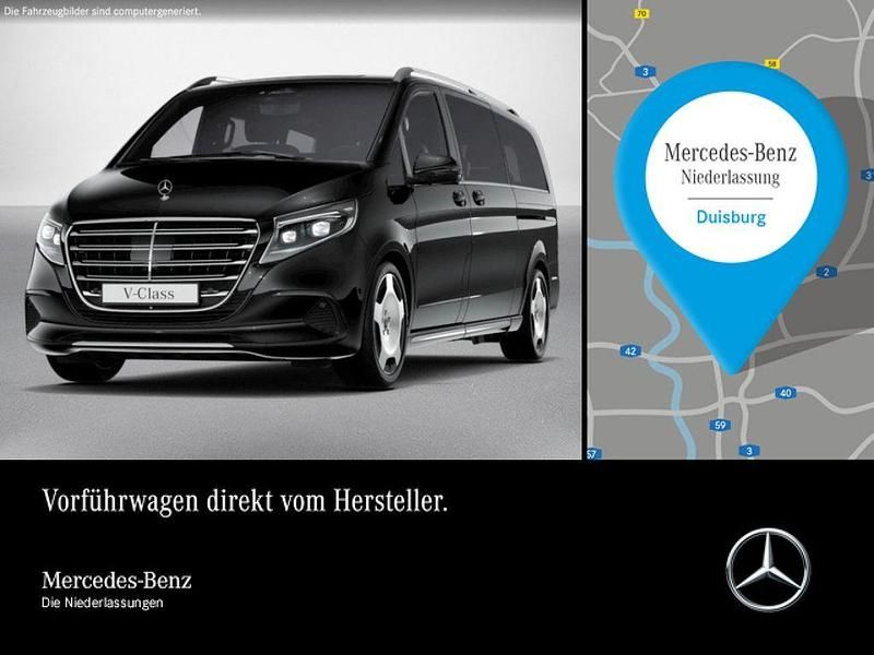 Schwarz Gebraucht 2025 Mercedes V300 Exclusive Van / Kleinbus | 104.990 € - Bild 1/3