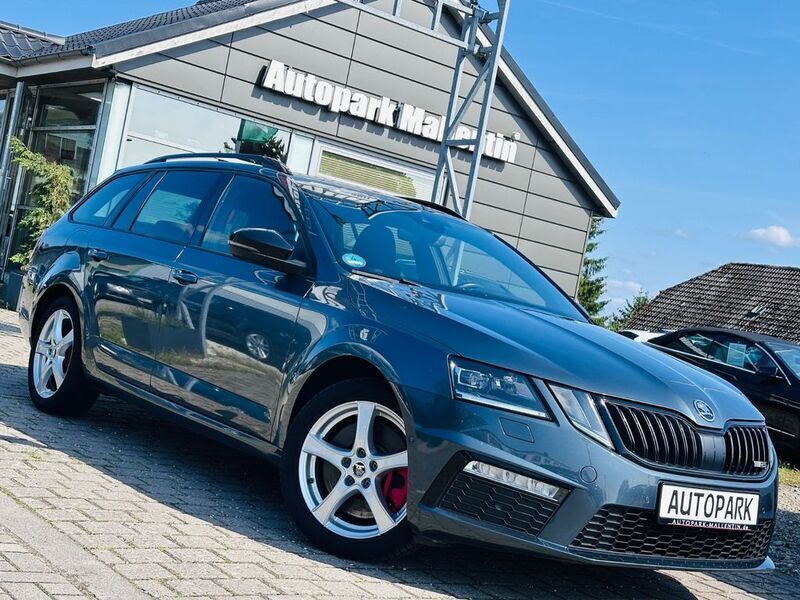 Quarzgrau metallic Gebraucht 2018 Skoda Octavia RS Kombi | 19.985 € (Fairer Preis) - Bild 1/4