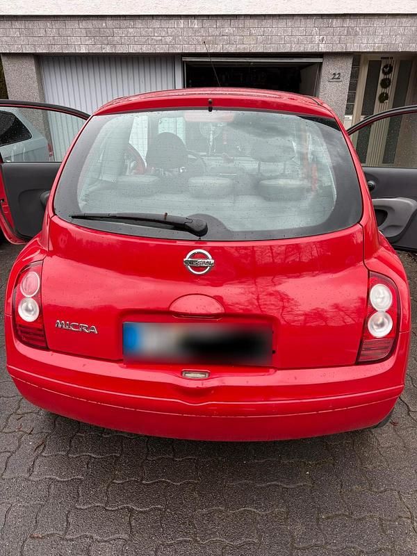 Gebraucht Nissan Micra 65 PS (47 kW) 2008 Rot Kleinwagen