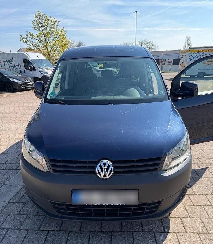 Usata VW Caddy 102 CV (75 kW) 2012 Blu Monovolume