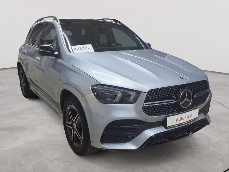 Hightechsilber metallic Gebraucht 2023 Mercedes GLE300 AMG line SUV | 53.990 € (Guter Preis) - Bild 1/4