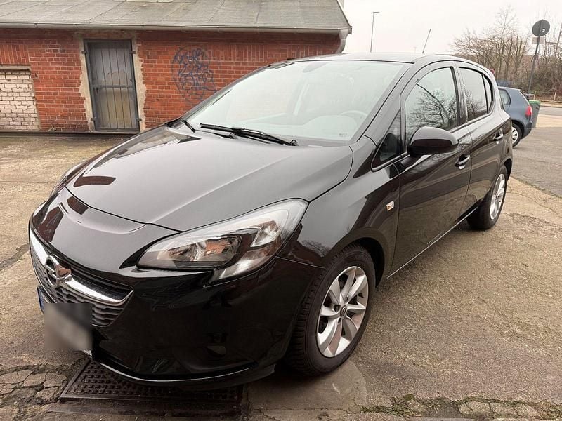 Gebraucht Opel Corsa Edition 69 PS (50 kW) 2018 Schwarz Kleinwagen