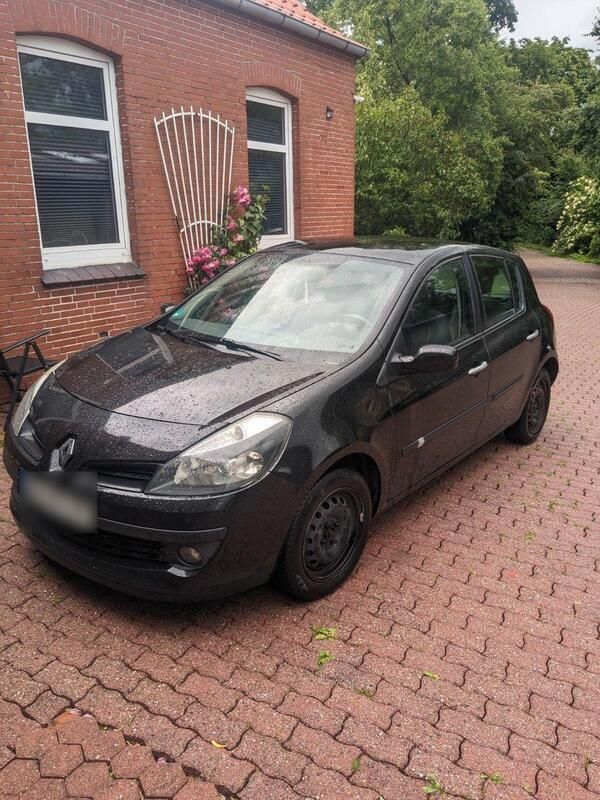 Schwarz Gebraucht 2008 Renault Clio II Authentique Kleinwagen | 990 € (Superpreis) - Bild 1/4