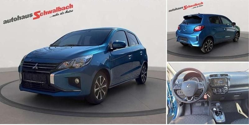 Neu Mitsubishi Space Star Select+ 71 PS (52 kW) 2025 Atollblau Kleinwagen