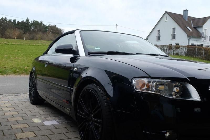Schwarz Gebraucht 2009 Audi A4 Cabriolet Sport Cabrio | 6.450 € (Fairer Preis) - Bild 1/4
