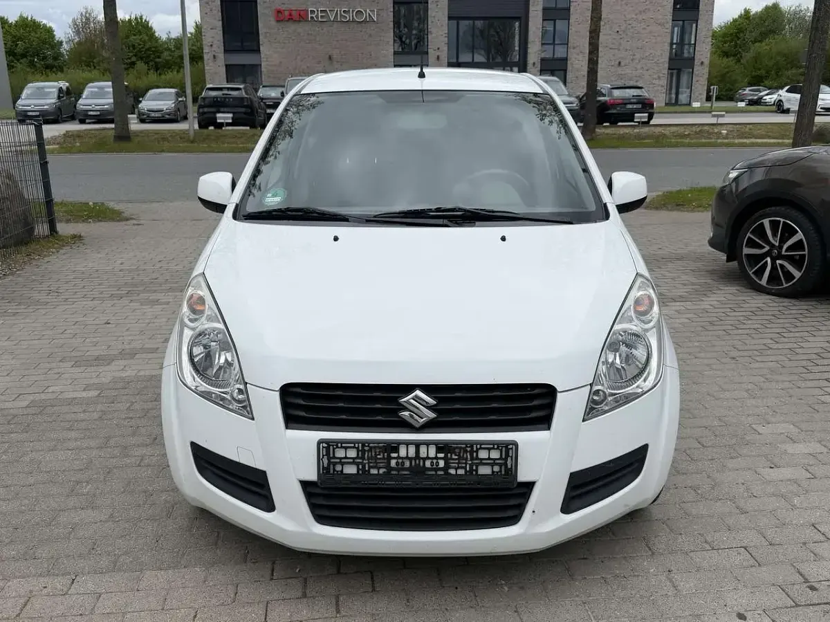 Brugt Suzuki Splash Basic 65 HK (47 kW) 2012 Hvid Hatchback